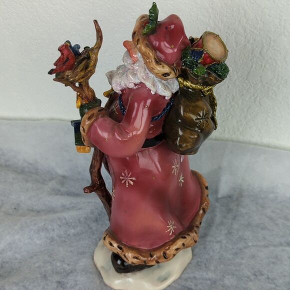 Ceramic Santa Claus Figurine Wonderful Detail! 10" Tall - Picture 7 of 17